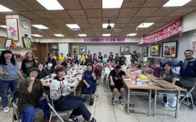 雲林縣恩主公慈善會辦理《陶土柴燒課程林昆輝理事長無償授課23日下午舉行結業式