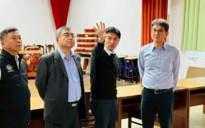 立委劉建國會勘斗六家商、土庫商工校園整修工程教育部國教署拍板補助 共爭取近750萬元改善學習環境