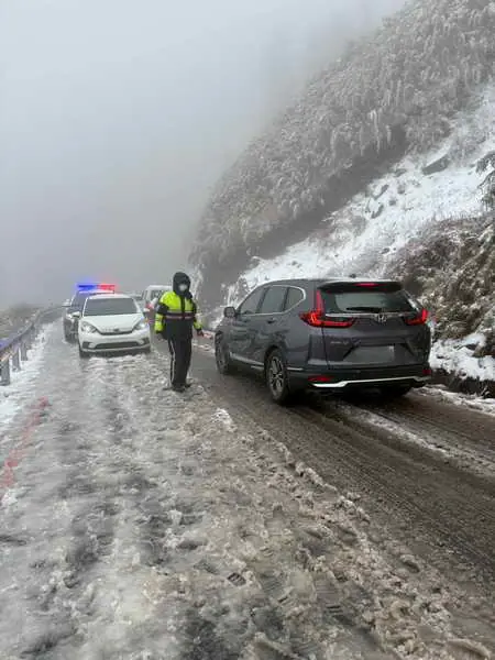 合歡山雪季來臨1