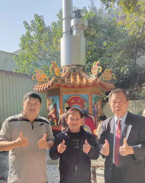 樟樹公福德宮環保金爐開爐啟用典禮圓滿成功1