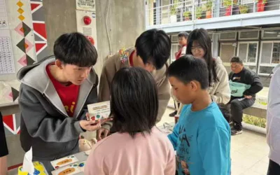 高教深耕~中國醫藥大學杏服醫學服務隊參與南投縣民和國中園遊會暨升學博覽會獲好評