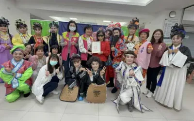 臺中醫院護理之家歌仔戲伴長輩迎馬年