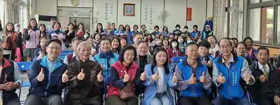 救國團斗六市團委會在國民黨雲林縣黨部辦理交接新會長陳沼輝擔任