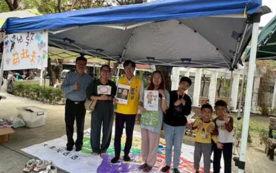 益民幼兒園打造大里最萌環保宣導牌