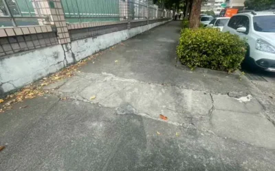 市議員陳雅惠質疑人行道工程推動缺乏整體規劃