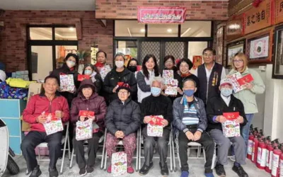 年節送暖不間斷!黃佳恬議員媒合企業關懷弱勢家庭與長者