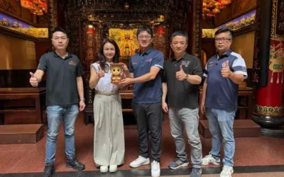 太平媽佑警名標金榜警察特考三等刑事警察人員專程至西螺福興宮還願