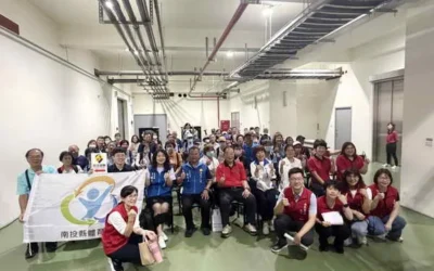 南投縣府辦理城鎮韌性社區防空避難巡禮教育講習