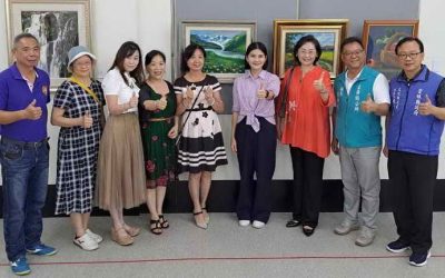 112年雲林縣美術協會會員聯展暨姐妹會台北湖光畫會會員聯展歡迎鄉親蒞臨參觀
