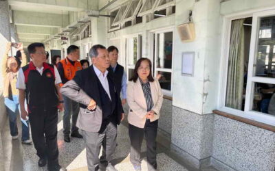 113年度國民中小學校長主任甄選 王副縣長巡視考場