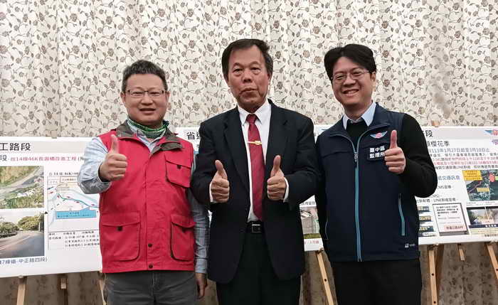 張德欽社長特別肯定讚賞中區養護工程分局長謝俊雄
