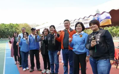 113年雲林縣青埔曁理事長盃全國滑輪溜冰錦標賽登場 張麗善縣長到場為選手加油