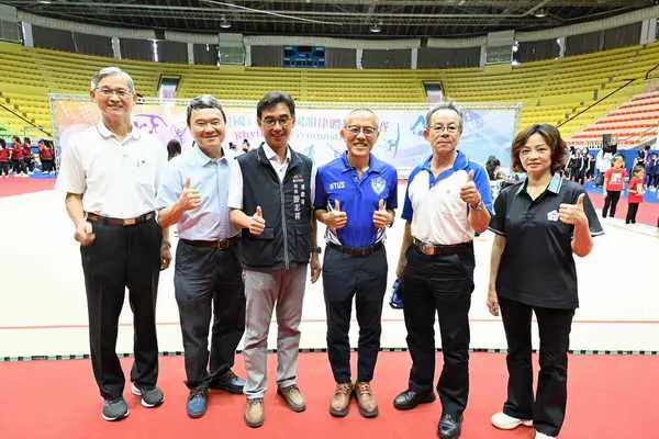 114年全國韻律體操錦標賽在台中 運動局長