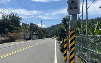 投警公布114年固定桿超速取締件數，提醒用路人注意安全