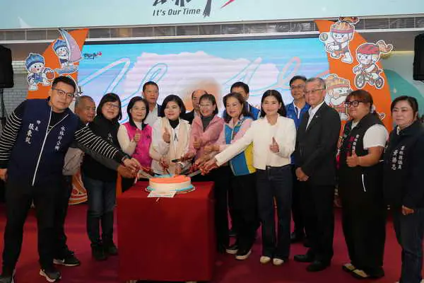 雲林115年元旦升旗移師北港 迎曙光祈福1