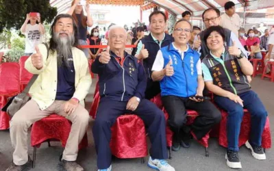 115年度莿桐鄉宗教文化活動4月11日在六合村東興宮盛大舉行吸引數百多人參與深受好評