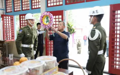 南投縣115年忠烈祠春祭大典 王副縣長主祭