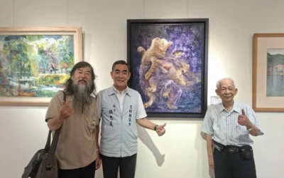 115年雲林縣政大藝文學會會員作品暨全國硬筆書法優勝作品展４日開幕 高朋滿座５日有雲林縣書法學會成立15週年展開幕歡迎蒞臨