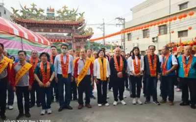 莿桐鄉天竺寺14日起3天遶境西螺及莿桐,14日上午六點在天竺寺廣場團拜起駕歡迎各界蒞臨共沐神恩