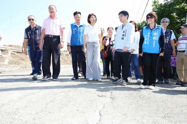 南投縣長許淑華率隊會勘南投市14項地方建設簽核逾2千100萬元經費 傾聽民意解決民瘼 打造安全宜居生活環境1