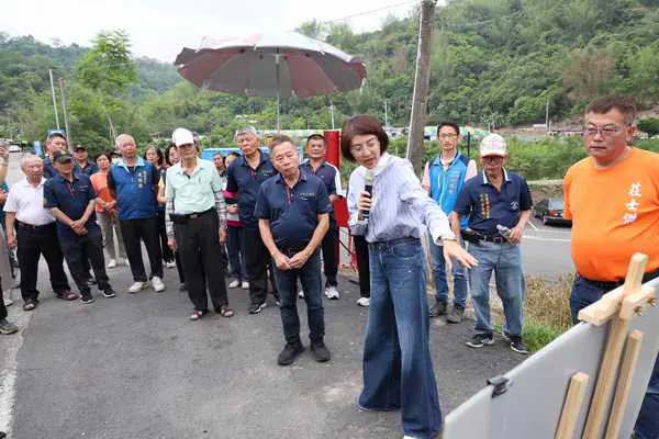 中寮鄉15處農水路急需改善 許縣長會勘核撥2千297萬9千餘元改善2