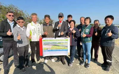 劉建國爭取台1丁線新榮橋改建 預定118年8月竣工