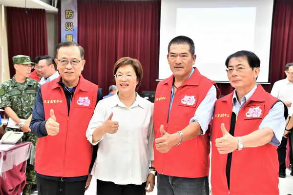 彰化縣丹娜絲颱風第1次防颱整備應變會議 縣長十項裁示加強防颱