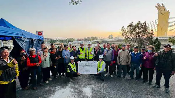 劉建國爭取新虎尾溪別線制水閘門改善經費1點82億元1