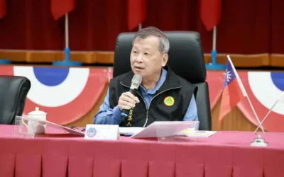 南投縣府召開全民防衛動員戰綜災防三合一會報定期會