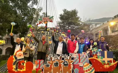 2024 南投花卉嘉年華聖誕點燈 溫暖平安夜