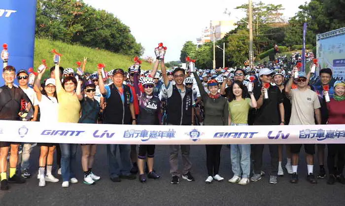 2024自行車嘉年華台中后里熱鬧出發 逾2千名大小車友同樂