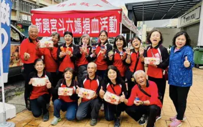 2025乙巳年 開基斗六妈文化節系列活動13日首場在廟前辦捐血及Q版媽祖圆扇親子彩繪