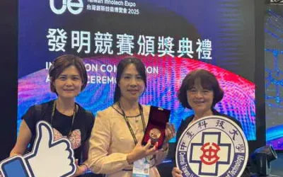 2025創博會 中臺科大護理系奪銅