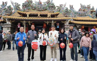 2025台灣燈會主辦桃園市政府參拜燈會原鄉北港 祈福燈會順利圓滿!