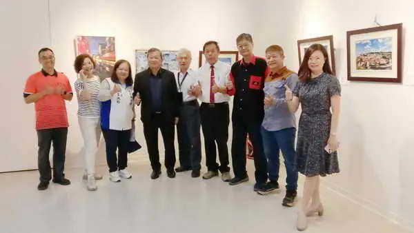 2025夏天遊於藝 南投縣校長美術聯展開幕茶會活動圓滿成功1