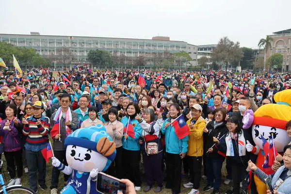 2025年元旦升旗土庫上場 縣長張麗善祝福鄉親新年快樂 雲縣府再創佳績