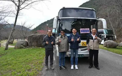 2025武陵櫻花季月2月8日登場!中市交通局長視察交通整備、籲善用865公車便宜又便捷