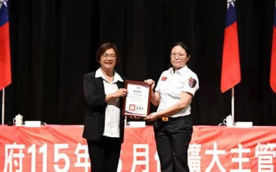 彰消榮獲2026 IASE影響力創新楷模獎　全民急救教育成果獲肯定