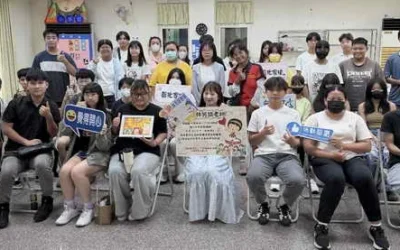 一夜醒來僅剩百分之八視力 林芳語用畫筆走出低谷 分享斜槓人生 鼓勵彰化家扶青少年勇敢追夢