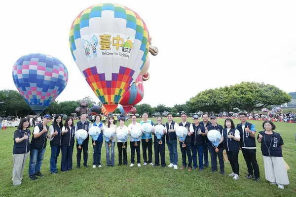 全球唯一媽祖熱氣球首度飛台中