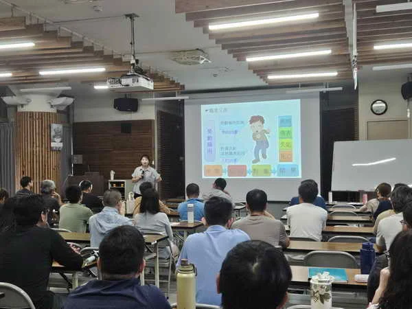 南投分署落實職安教育訓練1