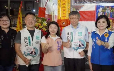 張嘉郡、柯文哲虎尾合體 柯文哲肯定張嘉郡深耕基層：未來是好縣長