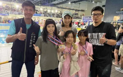 台中6位泳將入選名古屋亞運代表隊 從總統盃賽場一路挑戰國際