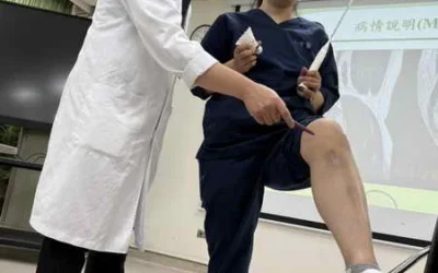 女搶球瞬間韌帶斷裂  微創加高壓氧治癒