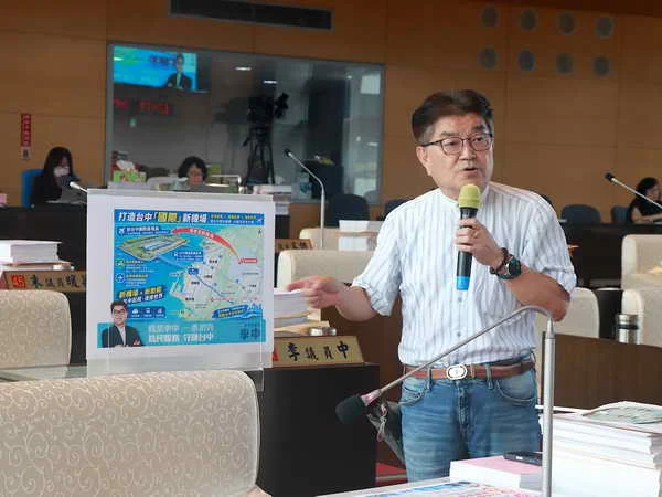 市議員李中表示台中市要躍居國際必須提升自身城市競爭力1