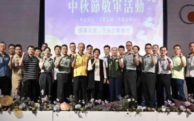 彰化中秋節前敬軍慰問 致上最高的敬意與謝意