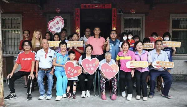 彰化重陽敬老關懷 訪100歲人瑞蘇阿月阿嬤