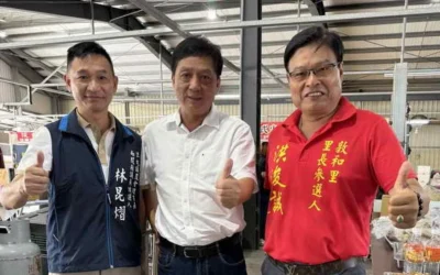敦和里里長參選人洪浚誠 人緣好 經驗豐富 能力好有理想獲得里民全力支持
