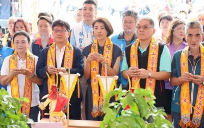 竹山大士爺文化祭熱鬧登場　南投縣長許淑華開鑼祈福