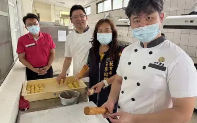 【糕餅老店陳允寶泉中秋前進偏鄉，攜手和平國中手作月餅傳愛】